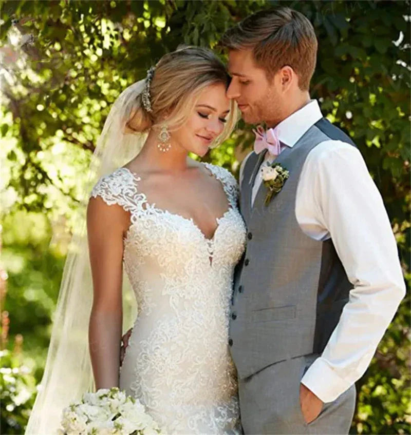 Robe de Mariée Mi Sirène Mi Princesse