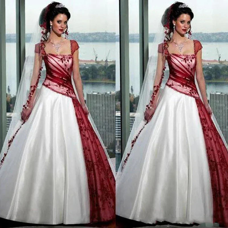 robe-mariee-princesse-blanche-rouge