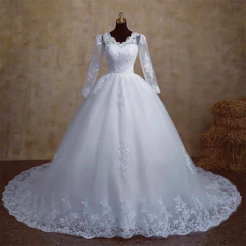 Robe de Mariée Princesse En Tulle
