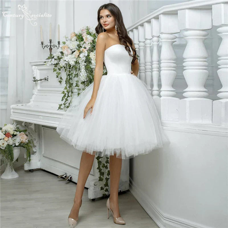 robe-de-mariee-courte-princesse