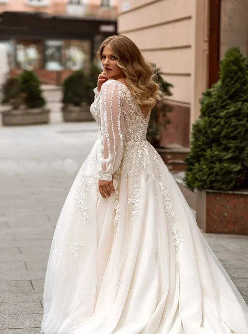 Robe de Mariée Trapèze Princesse
